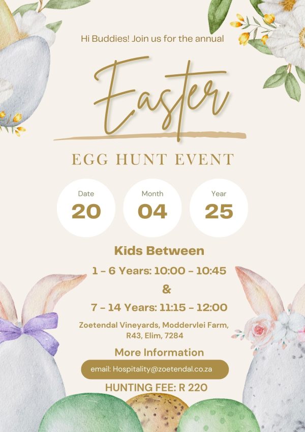 Easter Egg Hunt - 20 April 2025